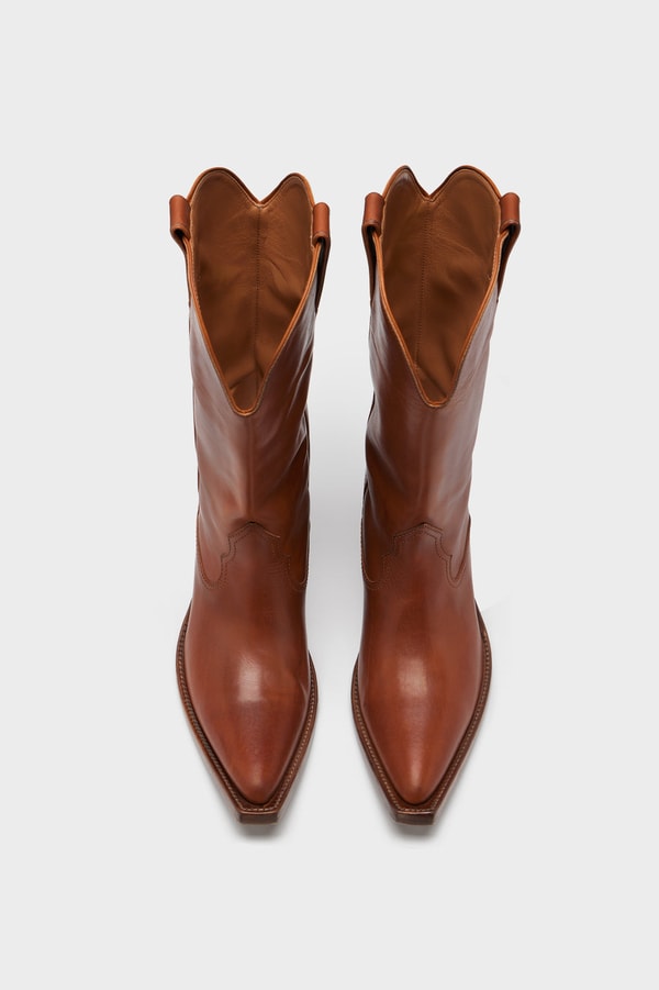 Maison Margiela Heel-less Western Boots مراجعة