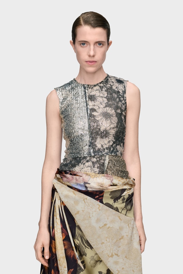 Maison Margiela Sequin Floral Top Review