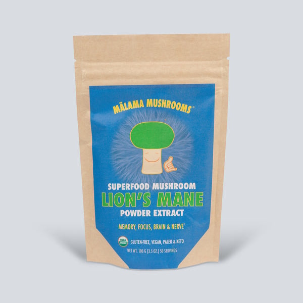 Malama Mushrooms Lion's Mane Mushroom Extract Powder Review