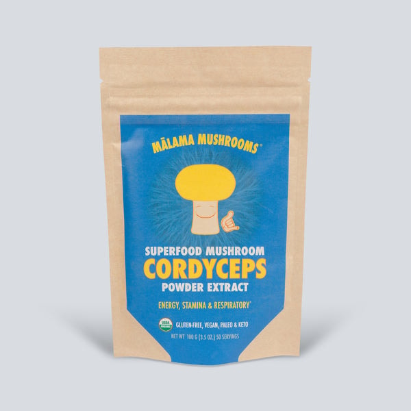Malama Mushrooms Cordyceps Mushroom Extract Powder Review