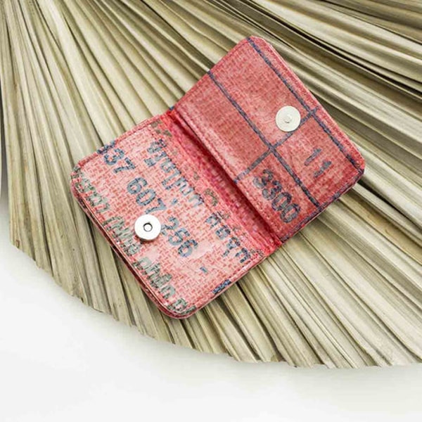 Malia Designs Recycled Feed Bag Cardholder Review
