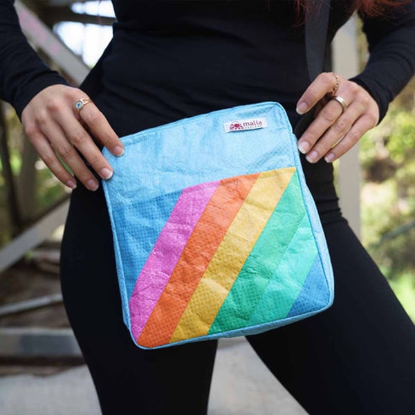 Malia Designs Recycled Cement Small Messenger Review