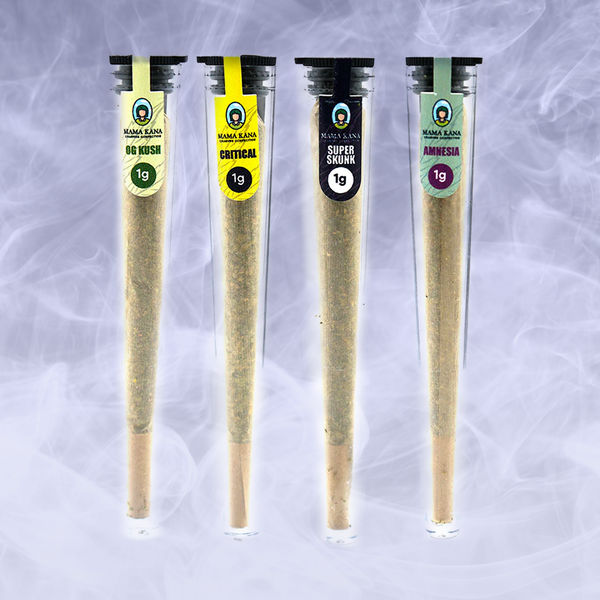 Mama Kana Pack d&eacute;couverte 4 Pre-rolls CBD Avis