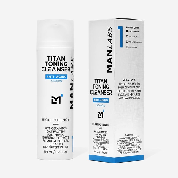 Man Labs Titan Anti-Aging & Toning Facial Cleanser Review