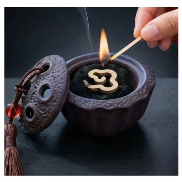 Mantra Flow Calm Wisdom Incense Burner Review
