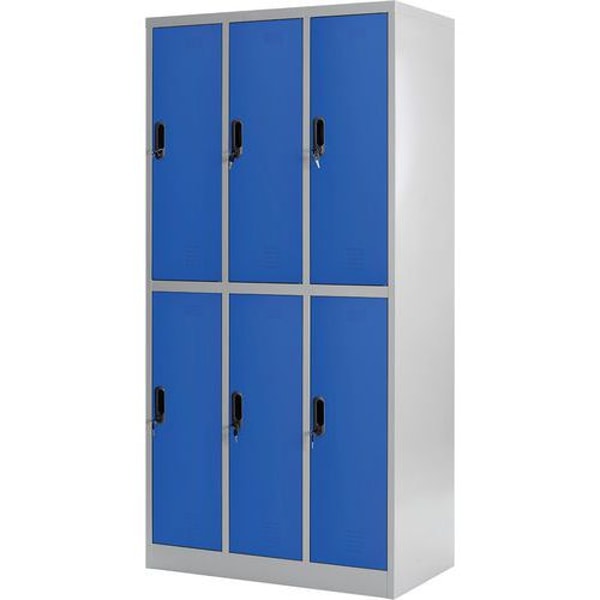Manutan Armadietto multiscomparto e appendiabiti su base - 3 colonne - Manutan Expert Recensione