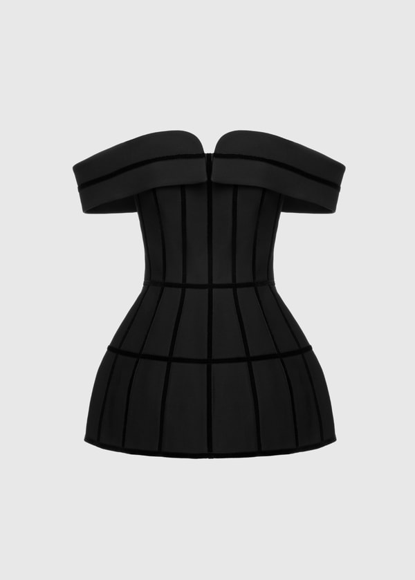 Maria Kokhia Hourglass mini dress მიმოხილვა