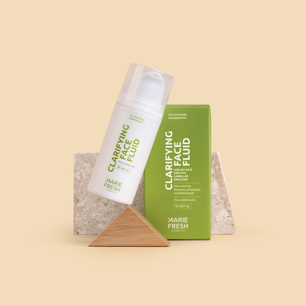 Marie Fresh Cosmetics Крем-флюїд від висипань з азелаїновою кислотою та цинком Огляд