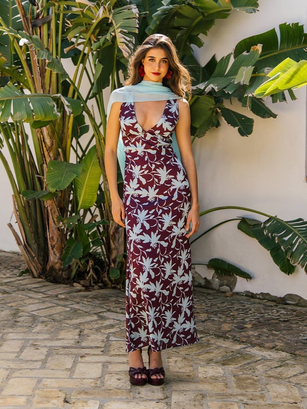 Mariquita Trasquil&aacute; Vestido Catalina Rese&ntilde;a
