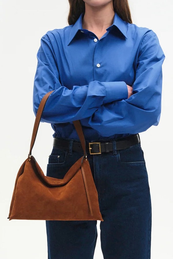 Marjon Snieders Wandler handtas Penelope Tote Small saddle suede Beoordeling