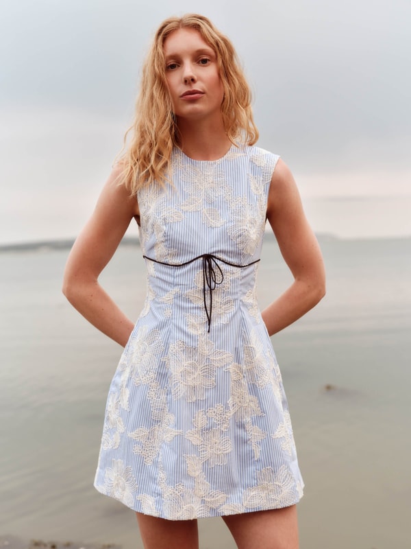 Markarian Bonnie Floral Embroidered Mini Dress Reviews
