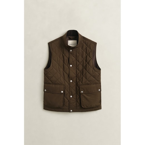 Masdings Gant Mens Brown Quilted Gilet Review