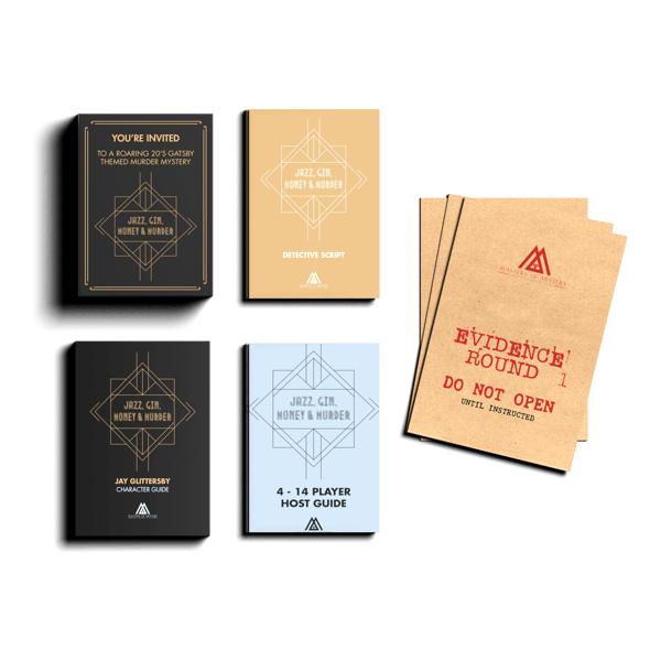 Masters of Mystery 1920s Murder Mystery Game Kit Review