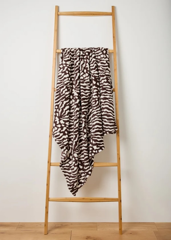 Matalan Brown Zebra Throw Review
