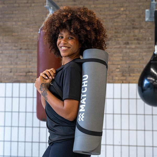 Matchu Sports Fitnessmat grijs Beoordeling