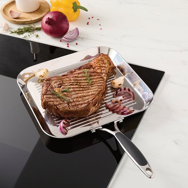 Mathon Grill carr&eacute; tout inox Excell Inox 26 cm Avis