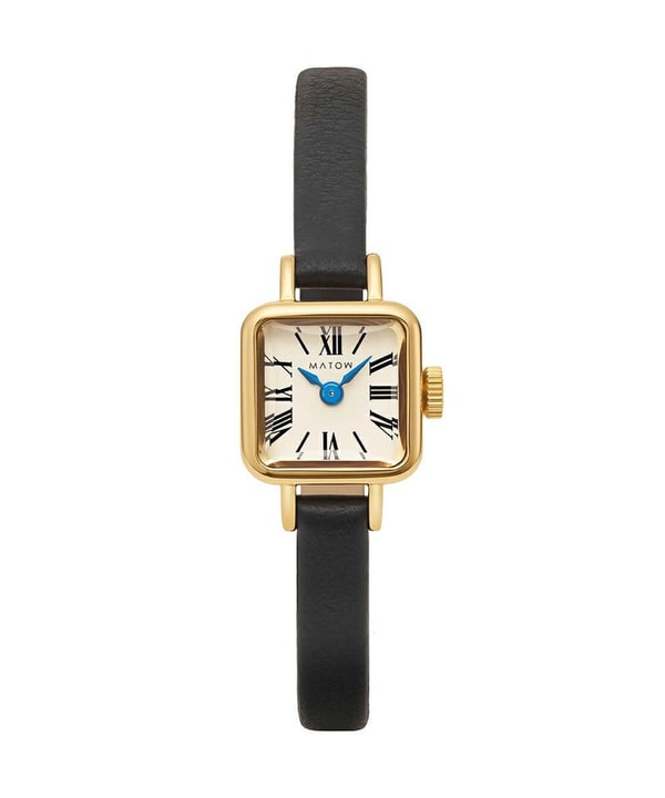 MATOW TSUKI 淡月 MINI SQUARE GOLD WHITE BLACK LEATHER レビュー