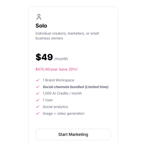 Mavic AI Solo Plan Review