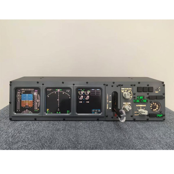 Mechdiy B737 Desktop (MIP) Simulator Panel Review