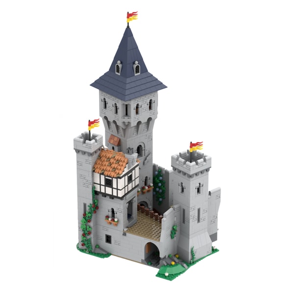 Medievalbrick MOC-142666 Keep and Low Courtyard Review