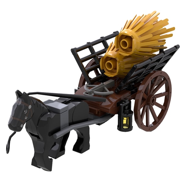 Medievalbrick MOC-87186 Medieval Farmer Wagon Compatible Review