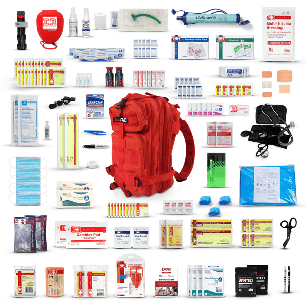 MediTac Kits Fully Stocked Rucksack Assault Trauma Tactical IFAK Kit Review
