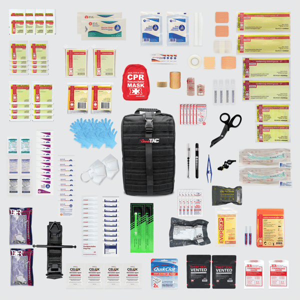 MediTac Kits Rip-Away Fully Stocked Tactical Trauma Kit - Chest Seals, Tourniquet & Bleeding Control Review