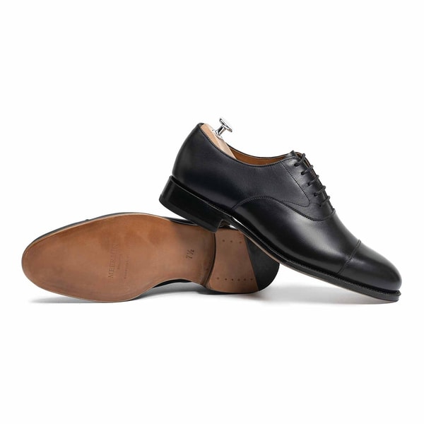Meermin Black Calf Cap-Toe Oxford Review