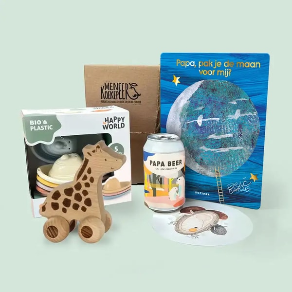 Meneer Koekepeer Vaderdag cadeaupakket Beoordeling