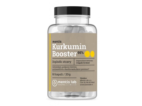 Mentis Lab Mentis Kurkumin Booster Recenze