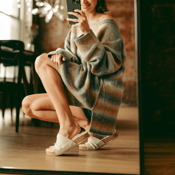 MESSAGE Footwear Cozy Shaw Slide Review