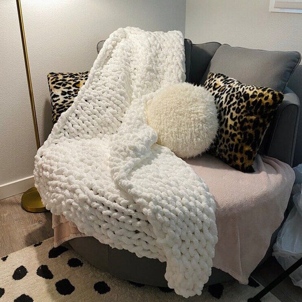 Metfine Chunky Knit Blanket Review