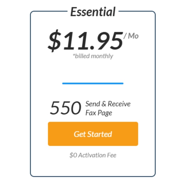 MetroFax Essential Plan Review