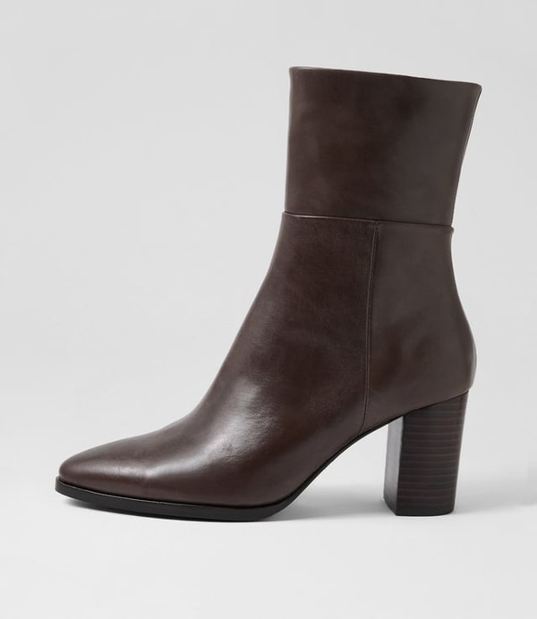 Midas Shoes Askin Choc Leather Calf Boots Reviews
