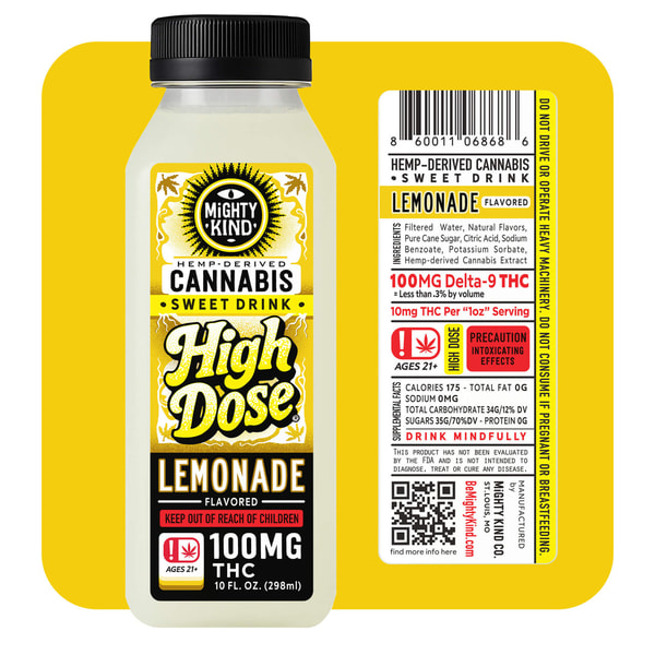 Mighty Kind High Dose Lemonade Review