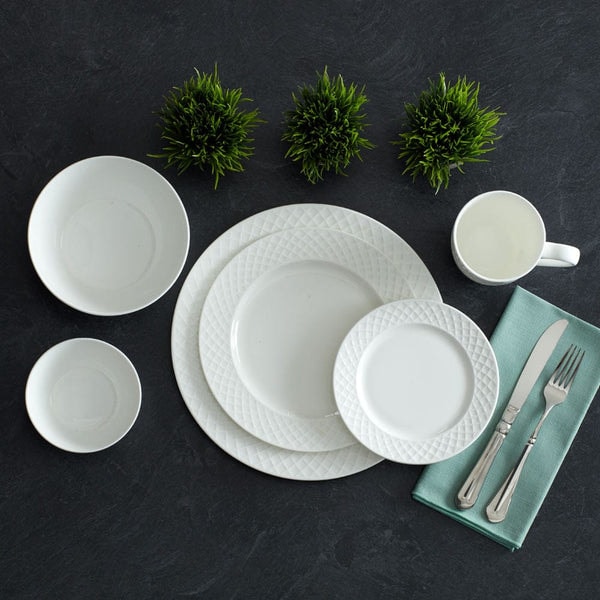 Mikasa Trellis White 36 Piece Review