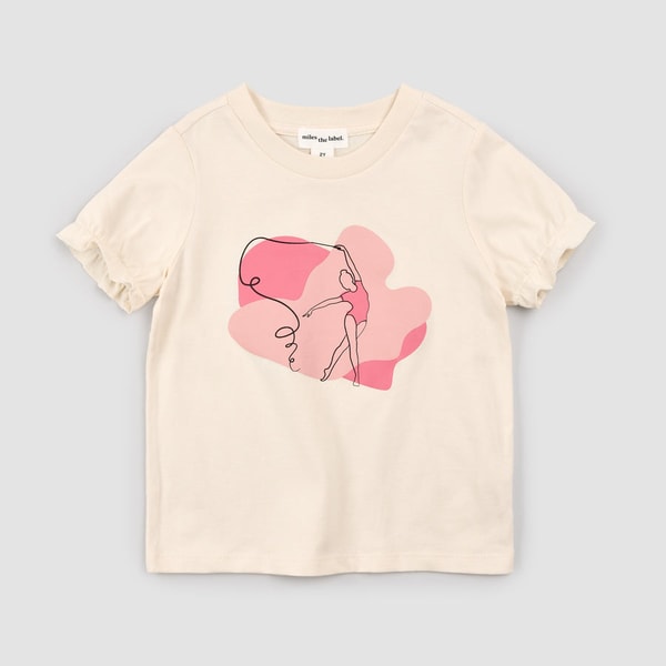Miles The Label Rhythmic Ribbon Birch T-Shirt Review