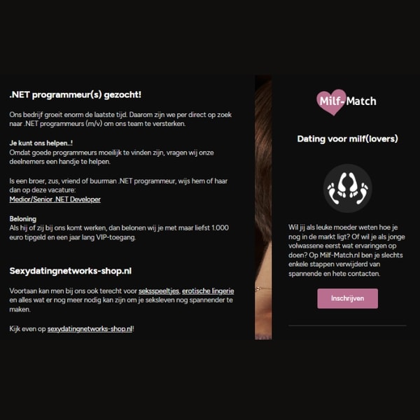 Milf Match VIP Membership - 2 Months Beoordeling
