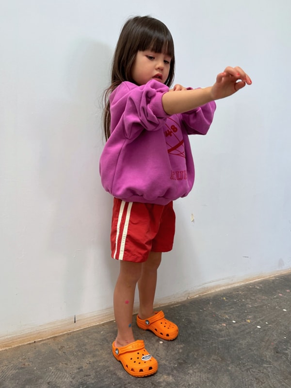 Milk Teeth SPRINTER SHORTS in Vintage Red Review