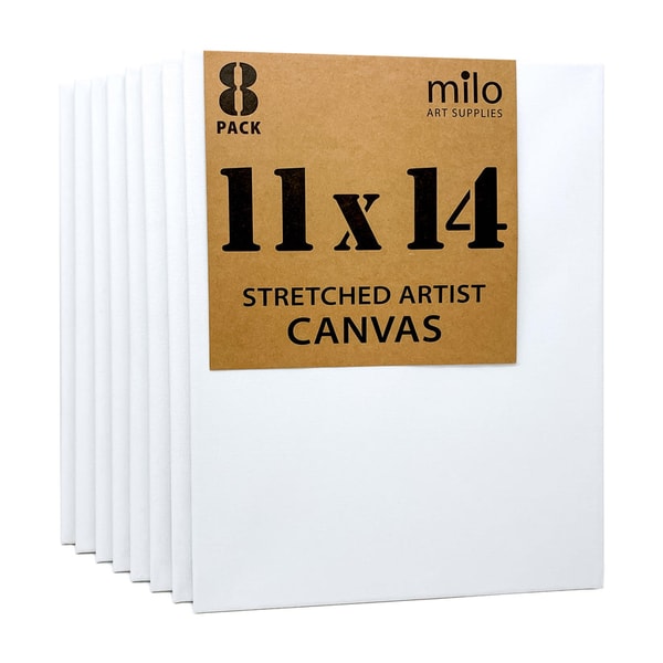 Milo Art Supplies 11 x 14" Stretched Canvas Review