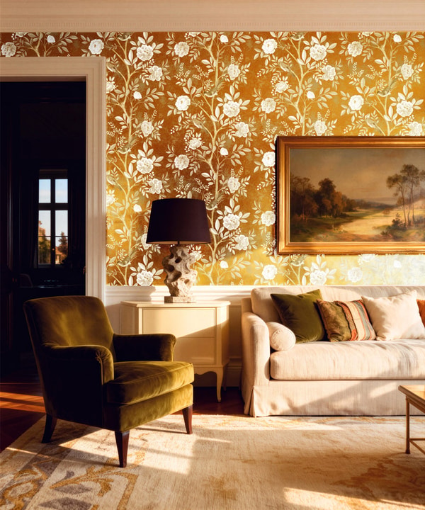 Milton & King Chinoiserie Metallic Wallpaper Review