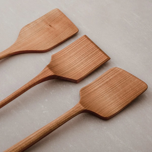 mimikry Teamo de Tri Holz Pfannenwender Set Kirsche 3-teilig Bewertung