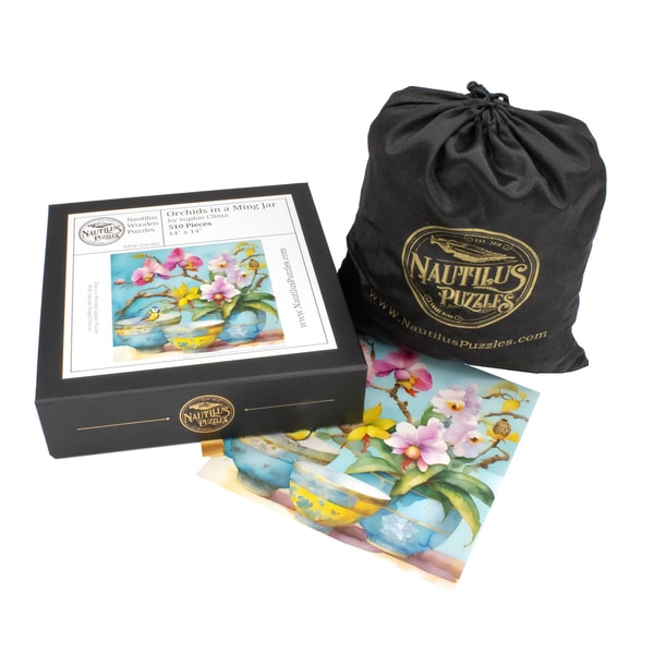 Nautilus Puzzles Orchids in a Ming Jar Review