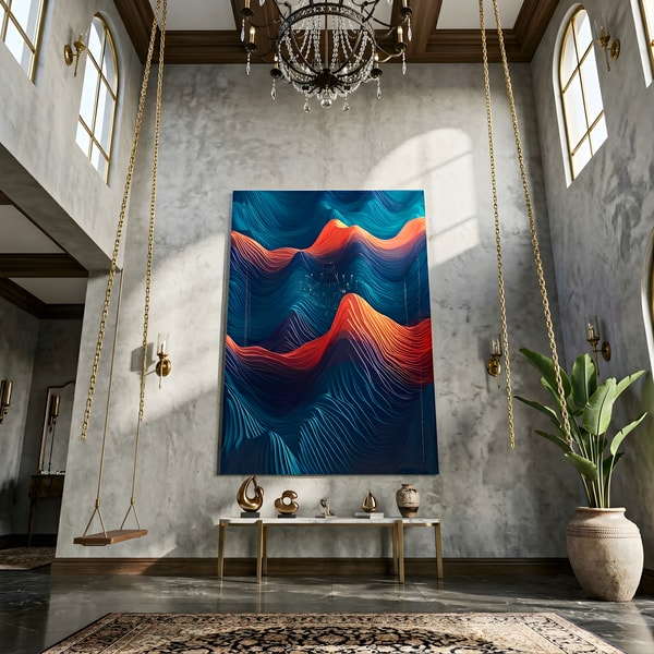 Minteefy Modern Spiral Ocean Wave Review