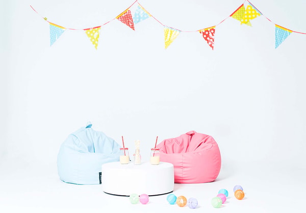 Mipuf Puff Infantil Trufa Rese&ntilde;a