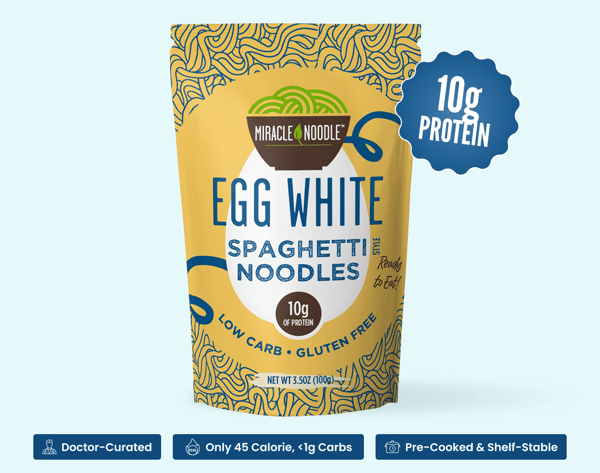Miracle Noodle Egg White Spaghetti Noodles Review