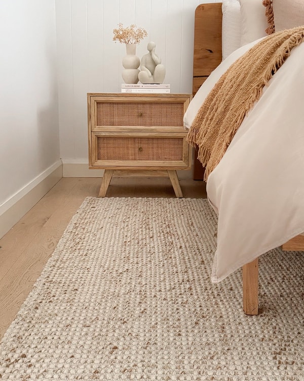 Miss Amara Indya Marbled Cream Wool Rug Review