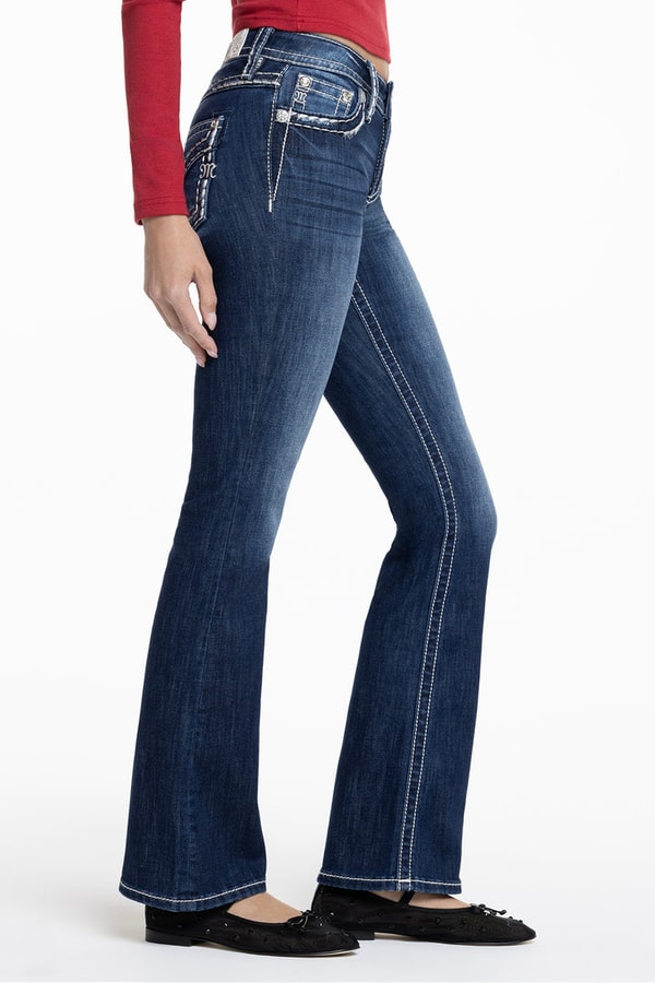 Miss Me Jeans Classic Saddle Stitch Bootcut Jeans Review