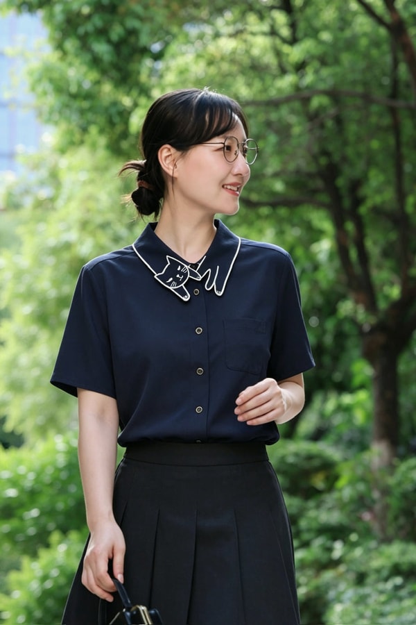 Miss Patina Love Cat Short Sleeve Shirt Review