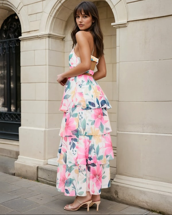 Miss Runaway Evangeline Floral Maxi Dress Review